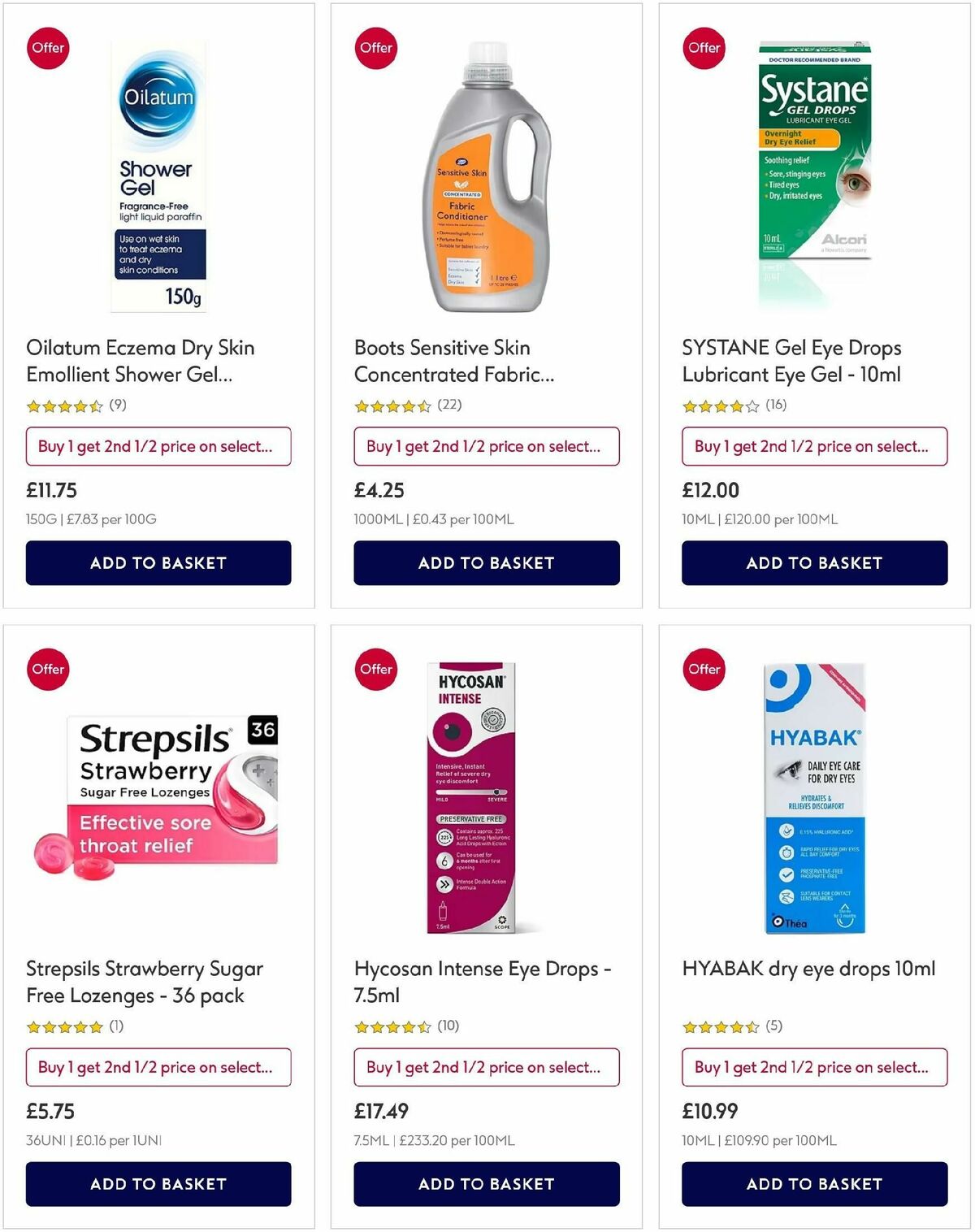 Boots Offers from 6 December