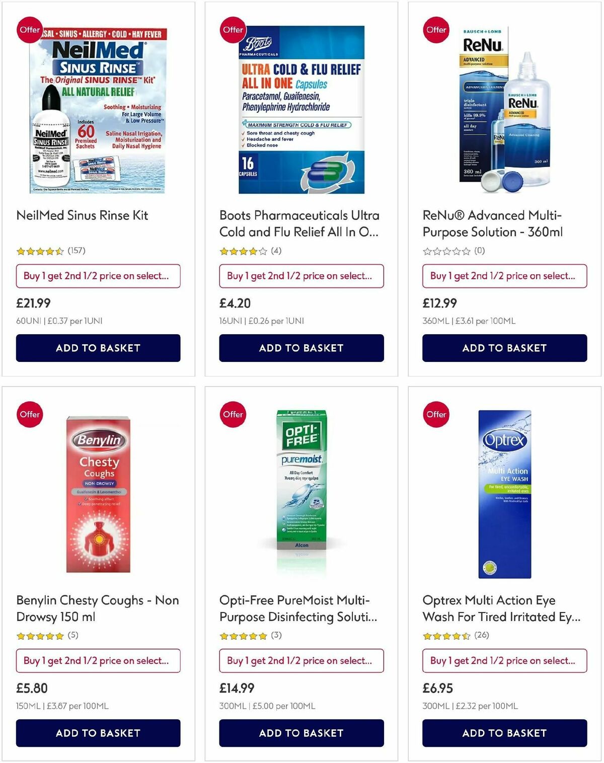 Boots Offers from 6 December