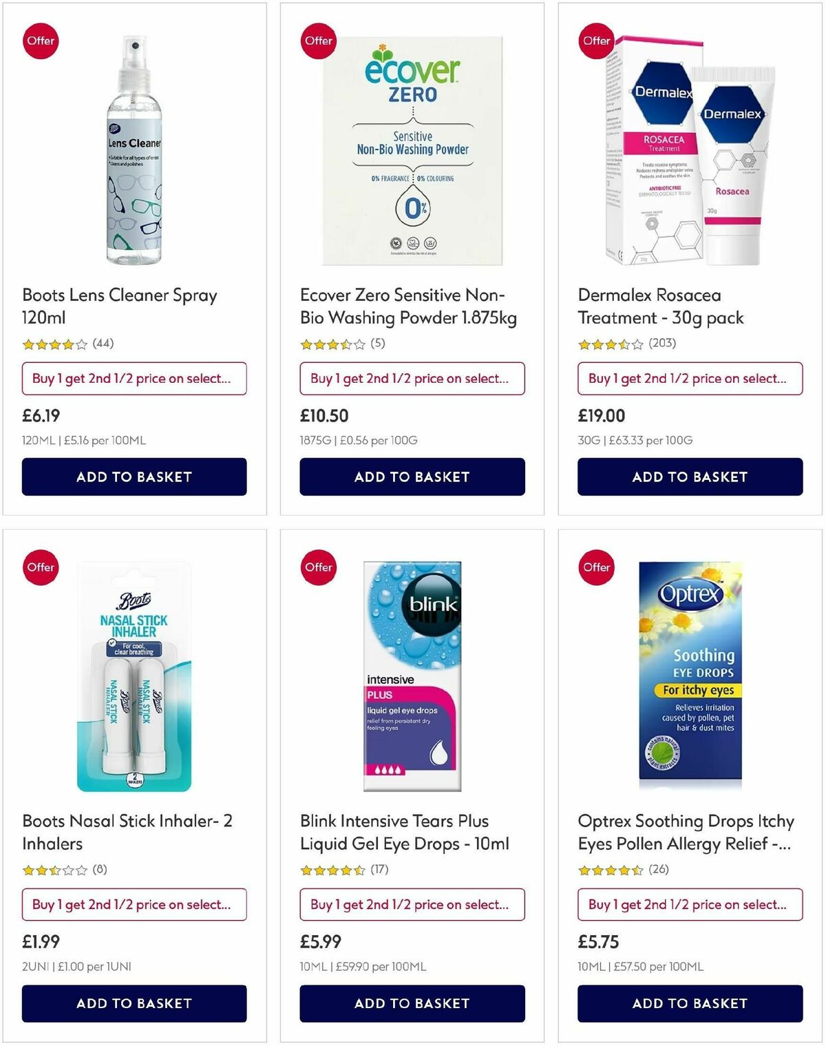 Boots Offers from 6 December