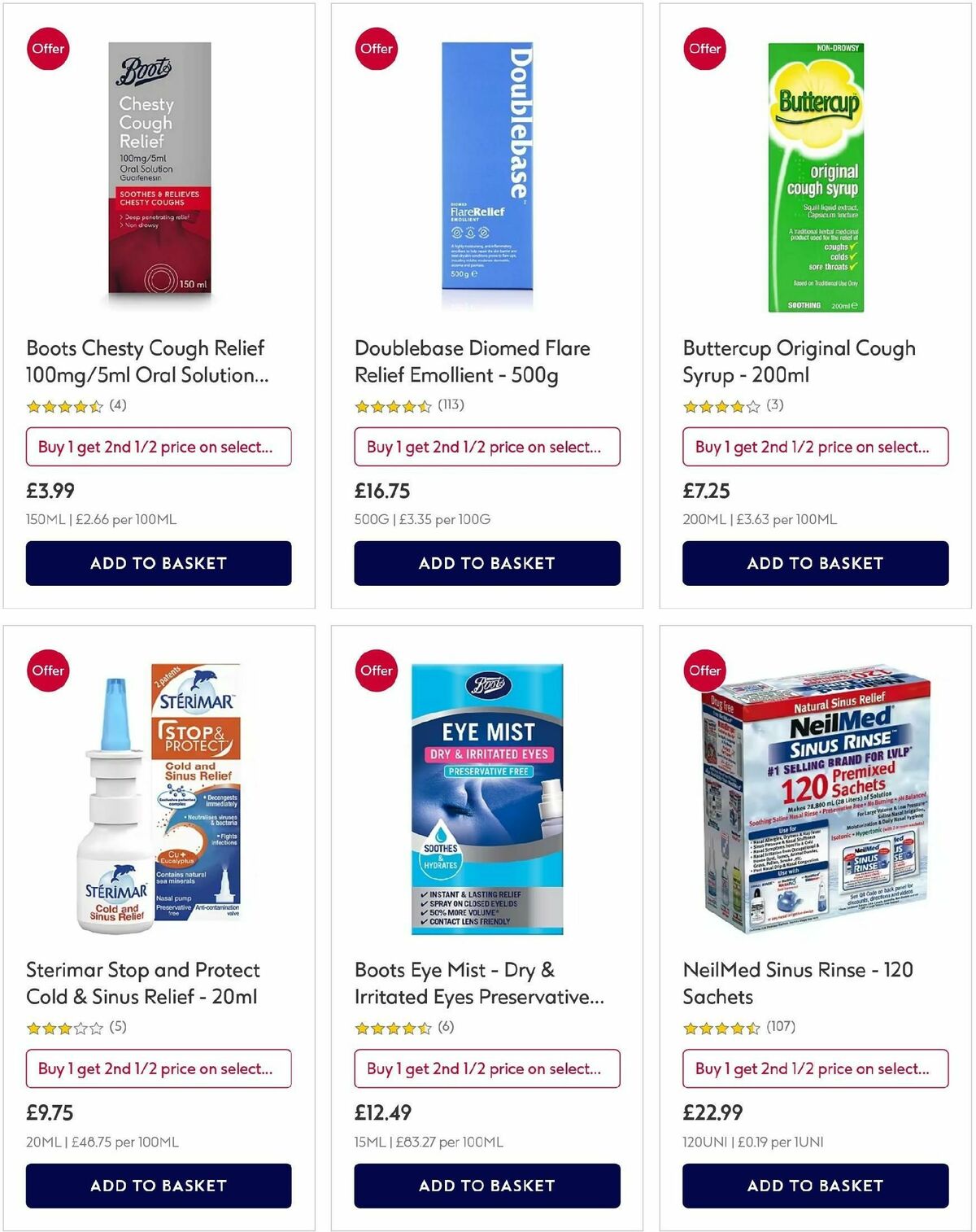 Boots Offers from 6 December