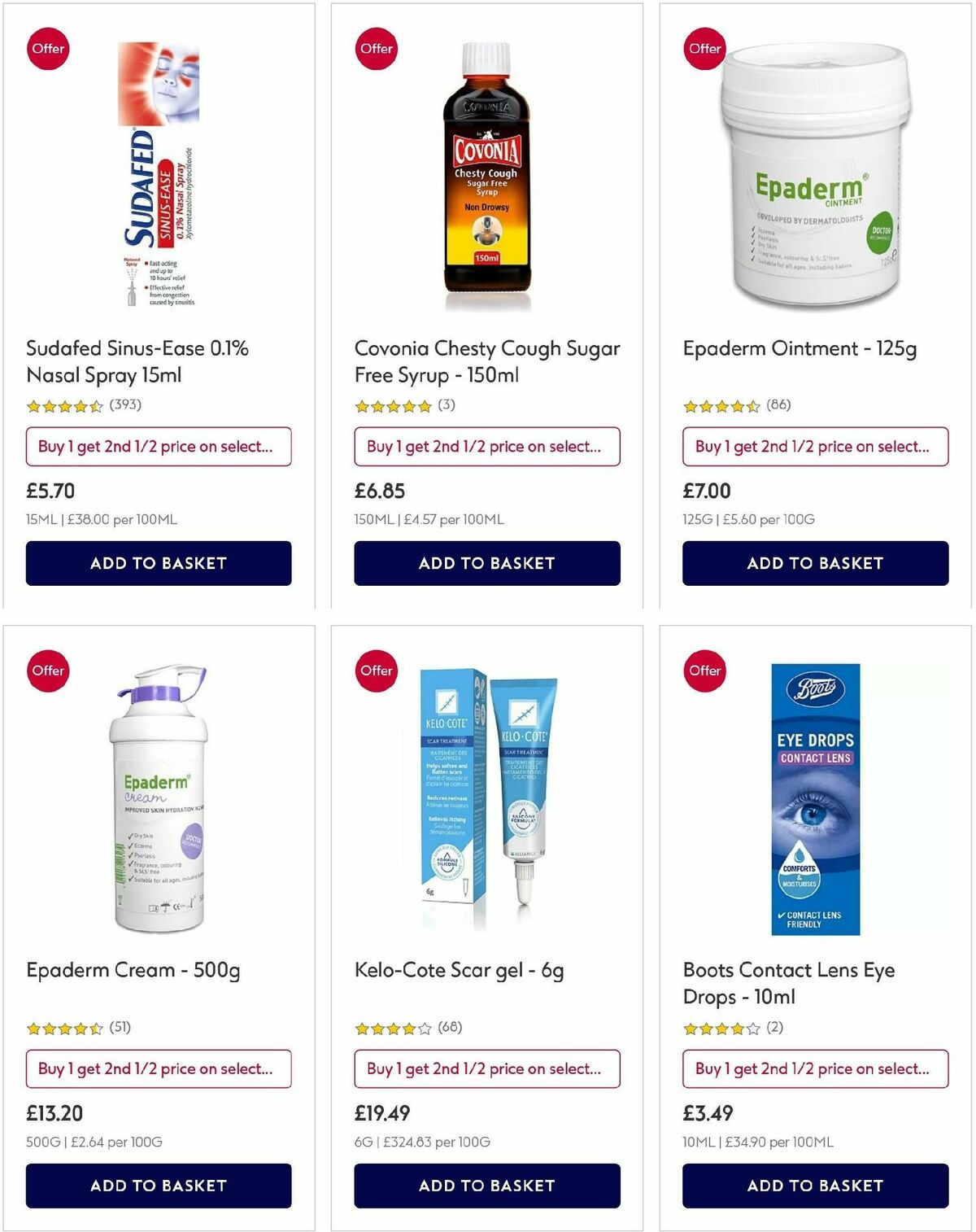 Boots Offers from 6 December