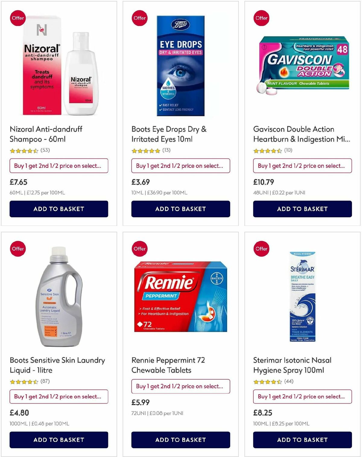 Boots Offers from 6 December