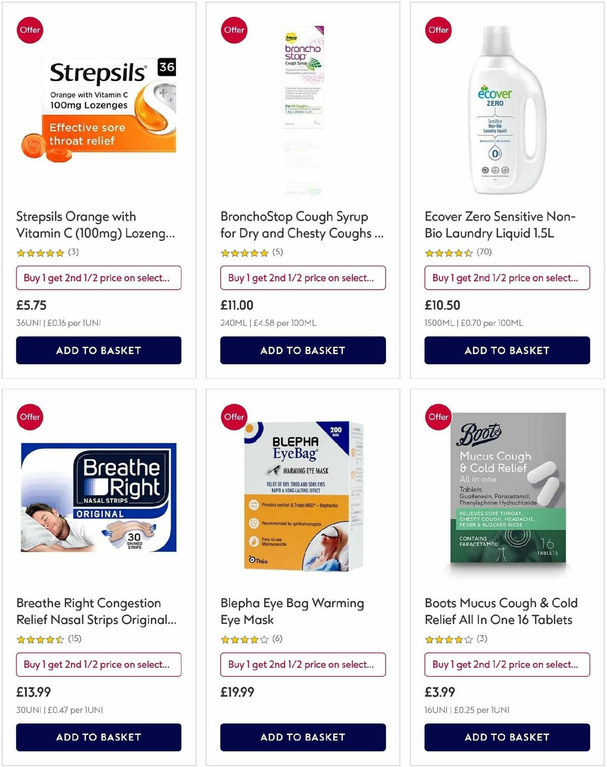 Boots Offers from 6 December