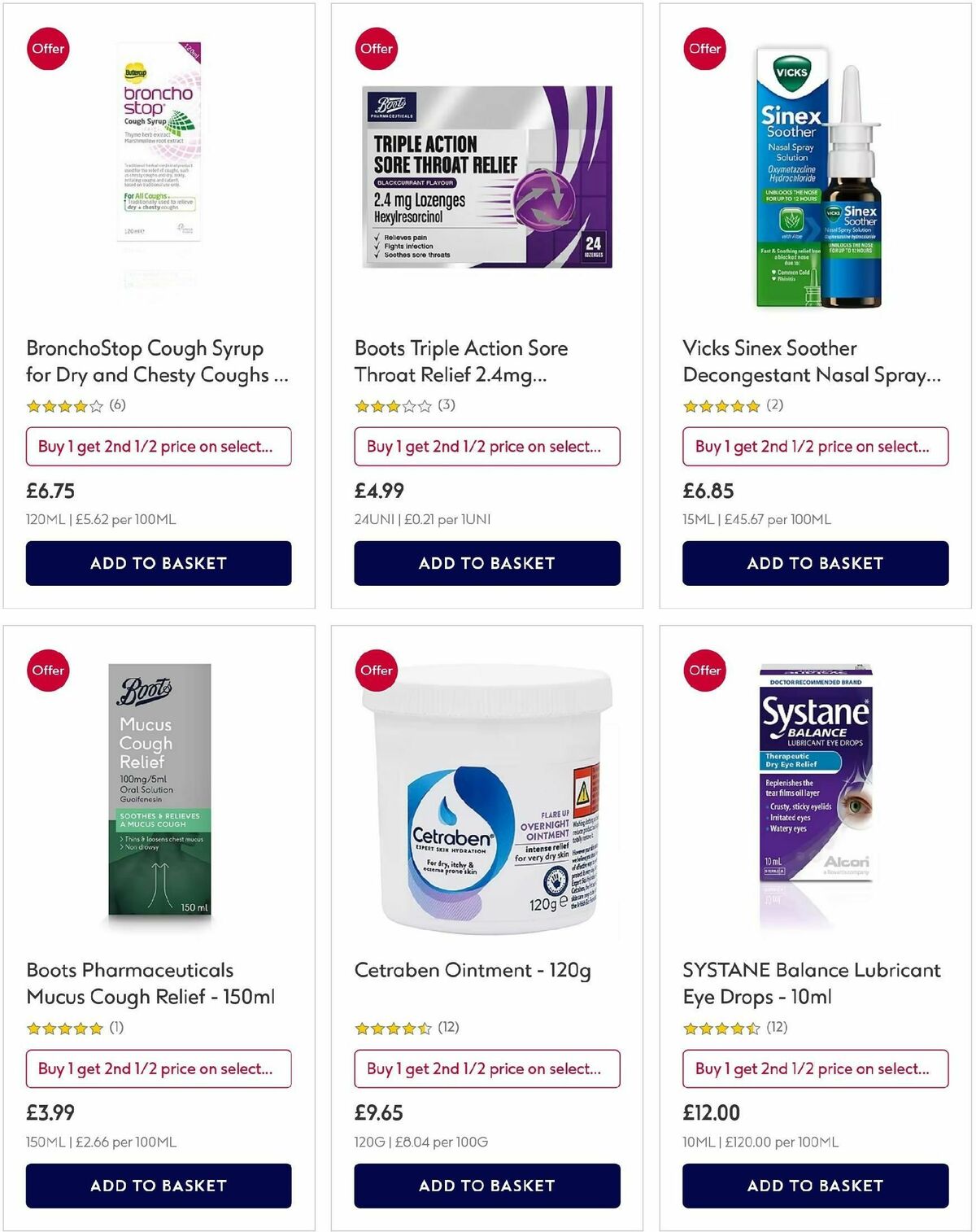 Boots Offers from 6 December