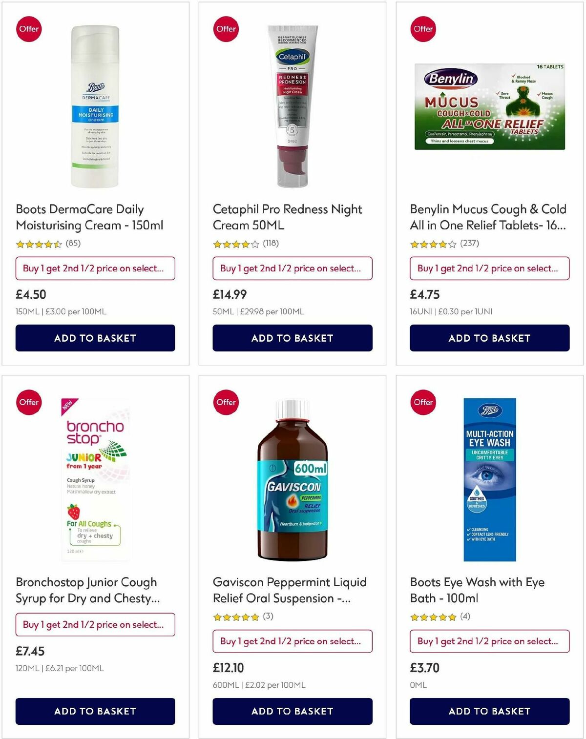 Boots Offers from 6 December