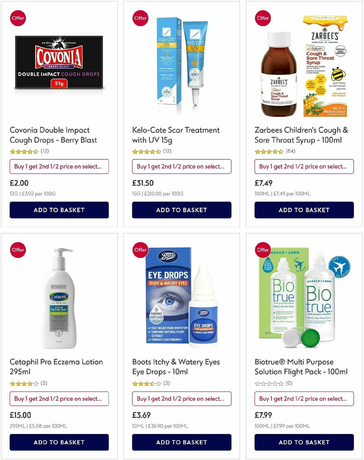 Boots Offers from 6 December