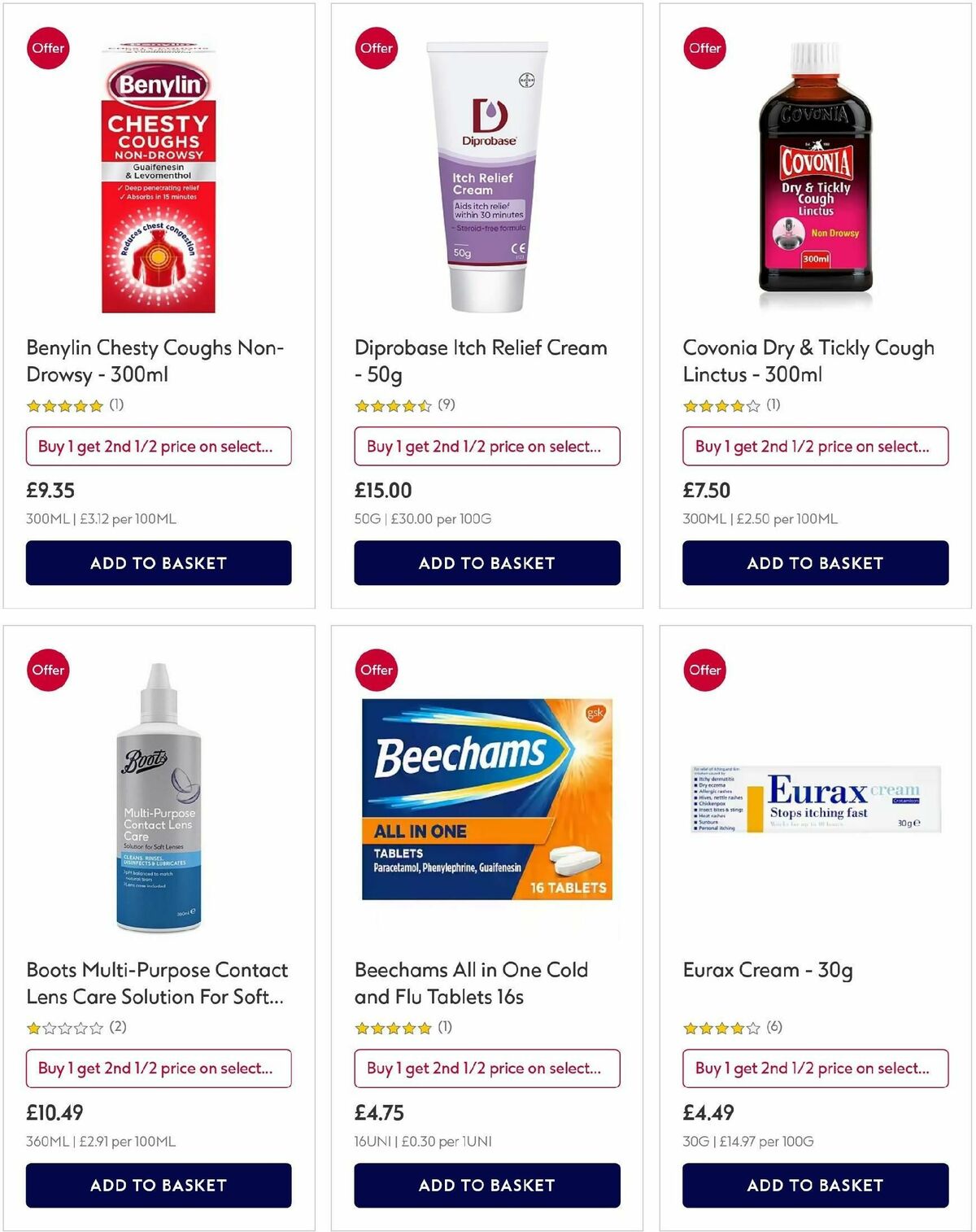 Boots Offers from 6 December