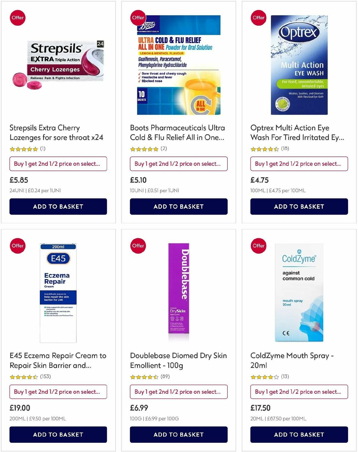 Boots Offers from 6 December