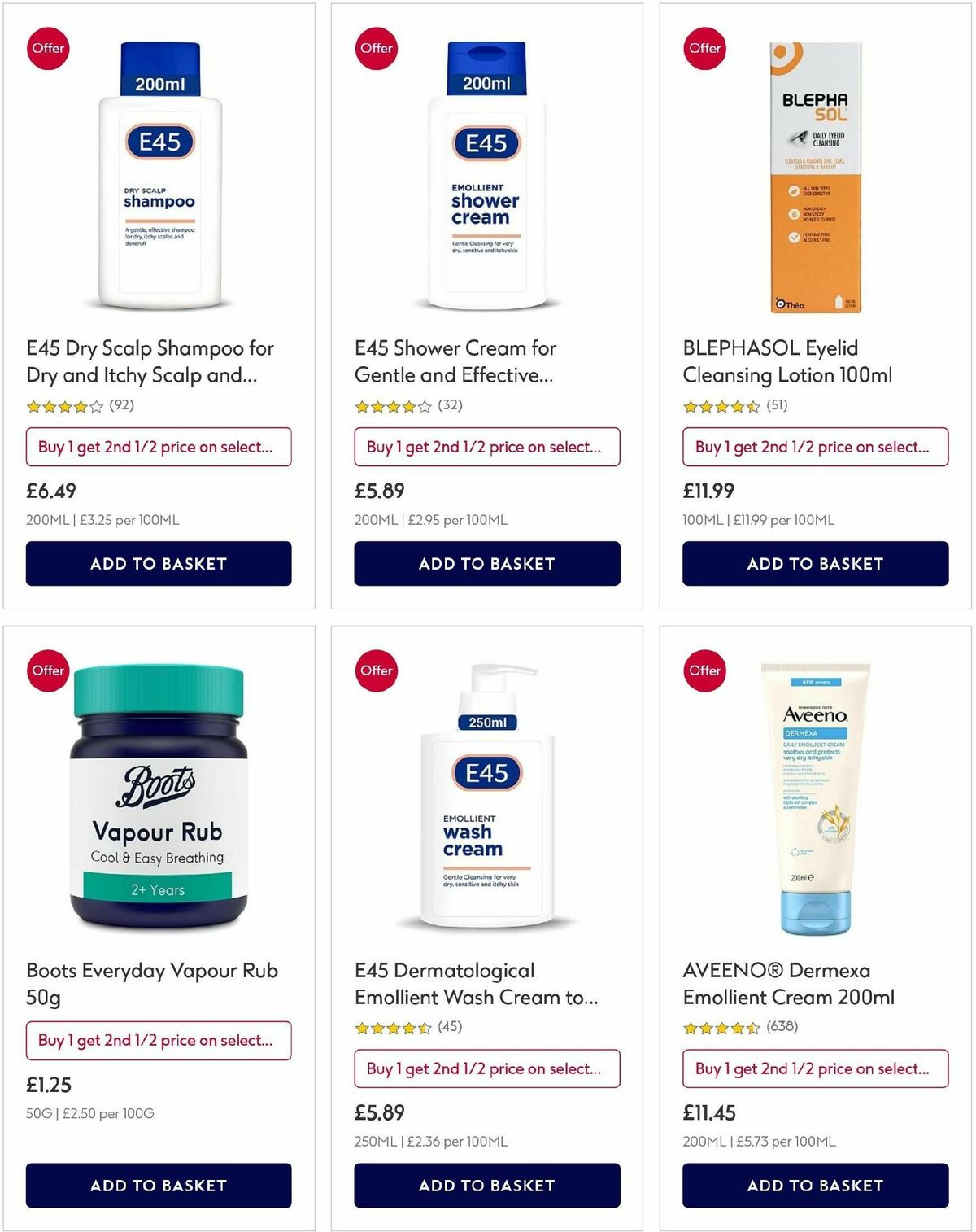 Boots Offers from 6 December