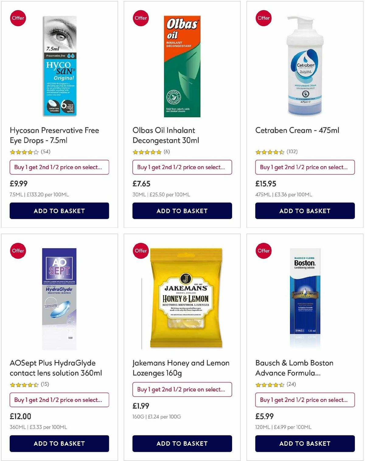 Boots Offers from 6 December