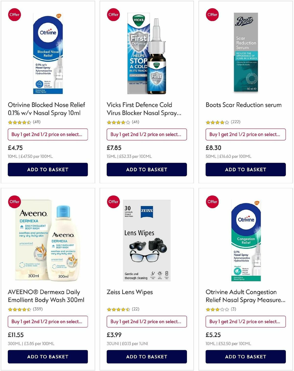 Boots Offers from 6 December