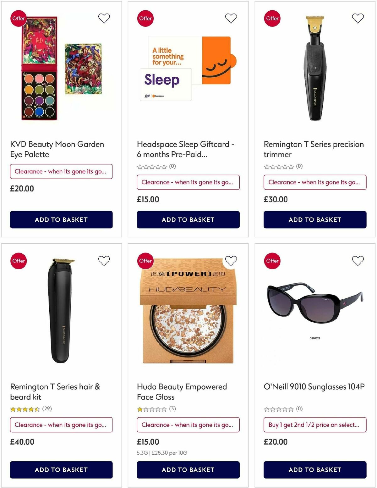 Boots Offers from 6 January