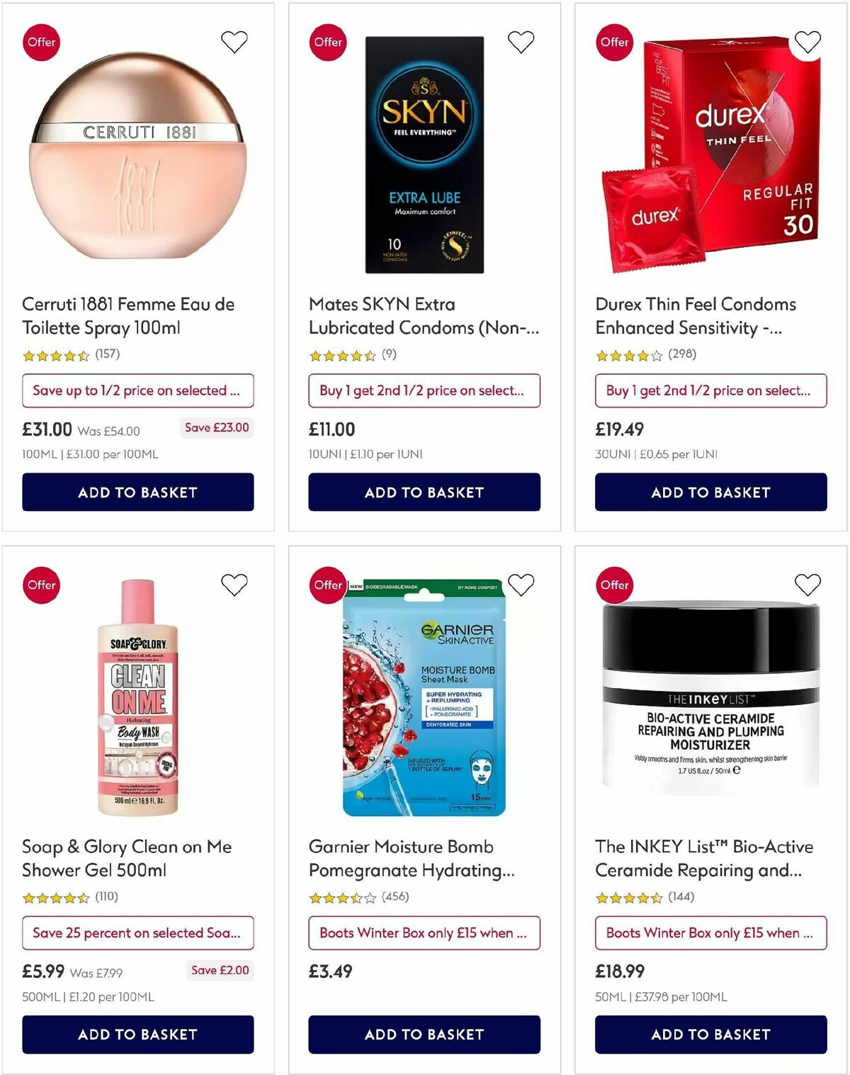 Boots Valentine's Day Offers from 22 January