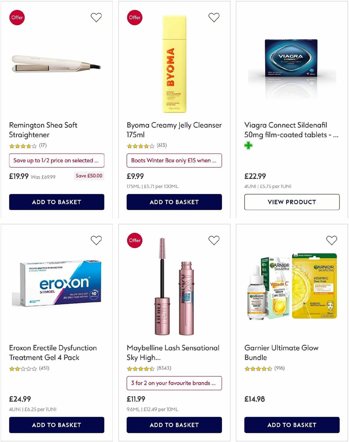 Boots Valentine's Day Offers from 22 January