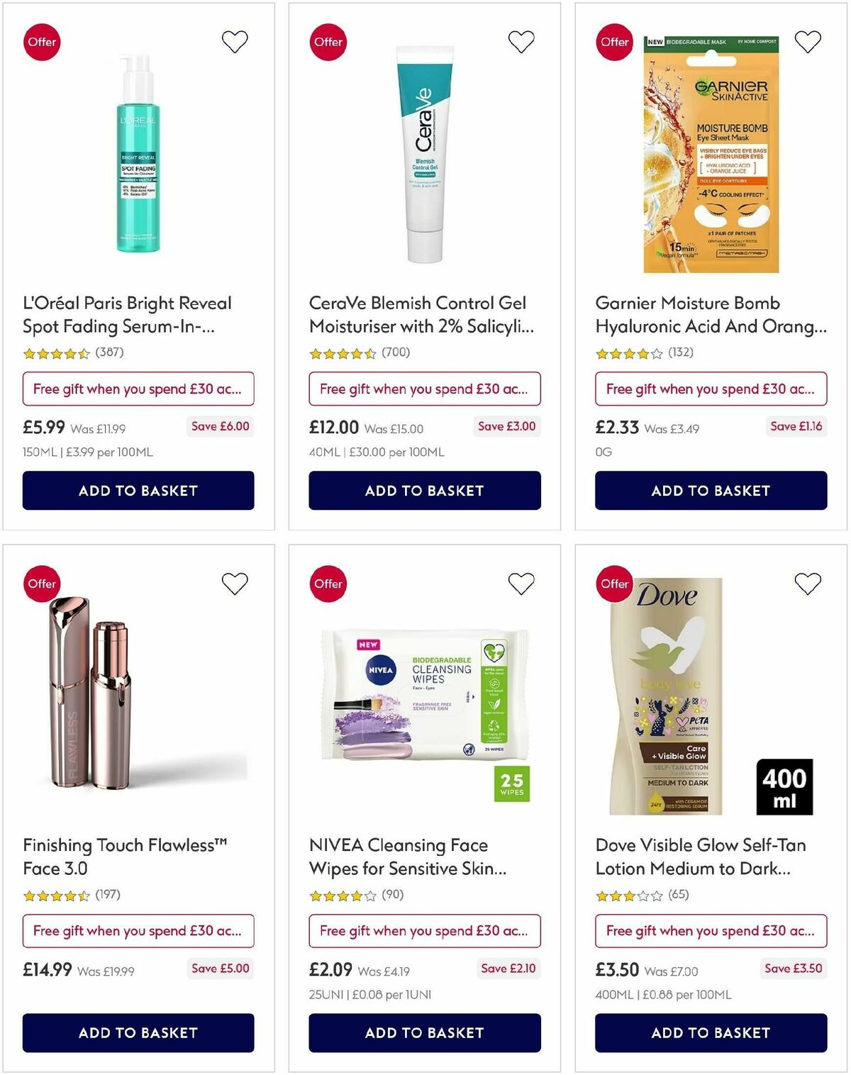 Boots Offers from 4 April