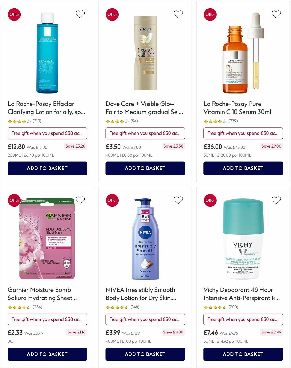 Boots Offers from 4 April