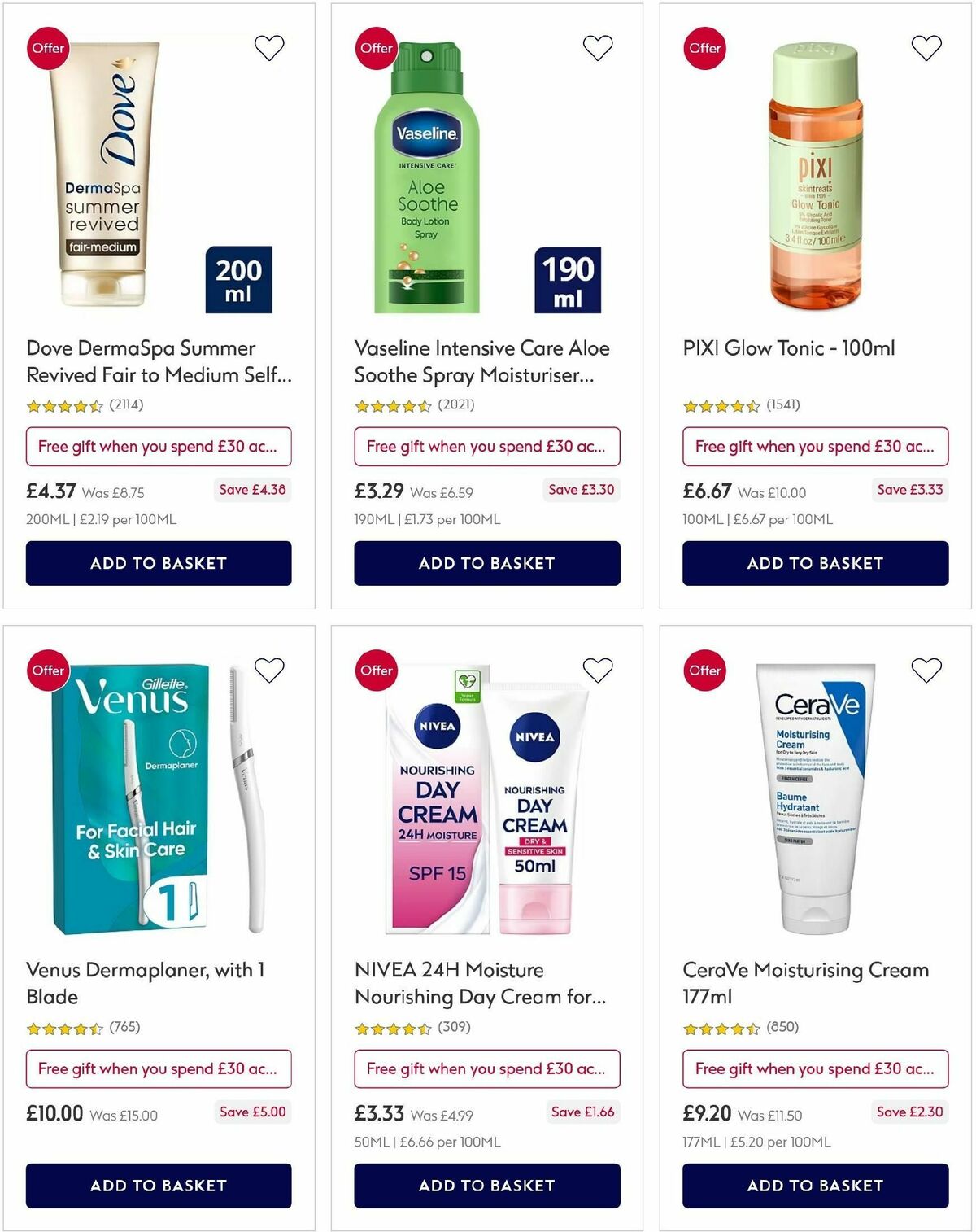 Boots Offers from 4 April