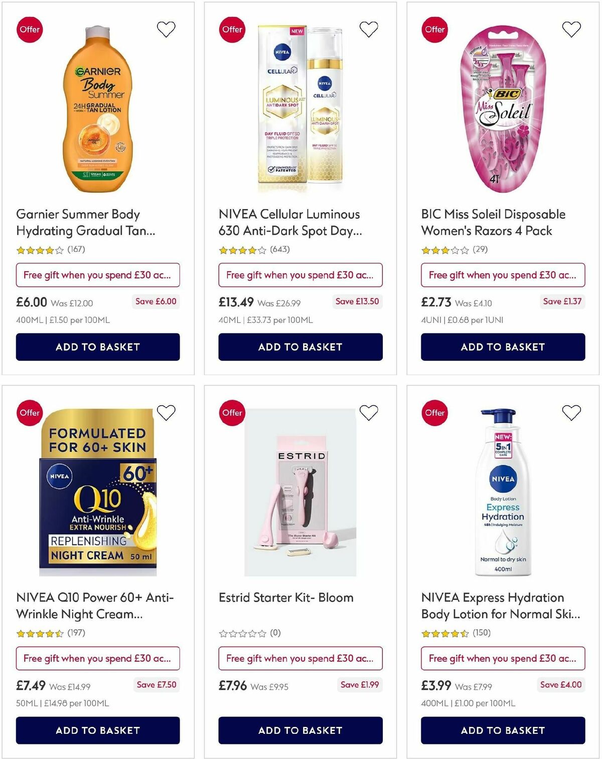 Boots Offers from 4 April