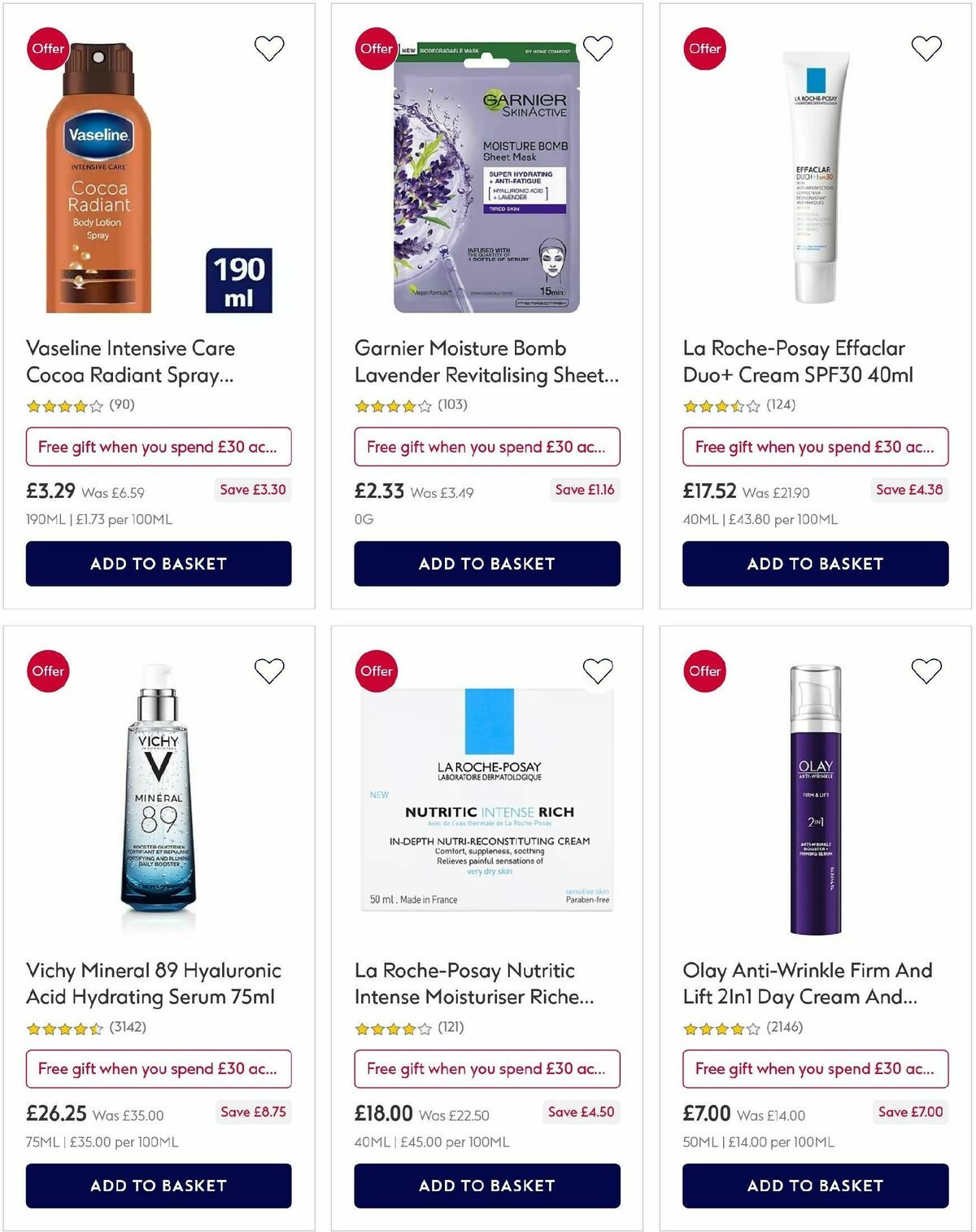 Boots Offers from 4 April