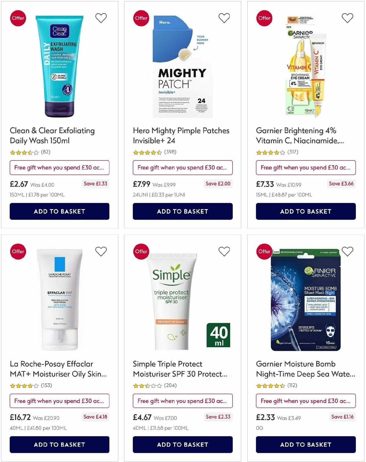 Boots Offers from 4 April