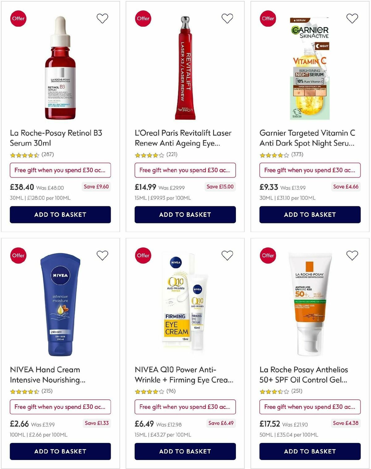 Boots Offers from 4 April