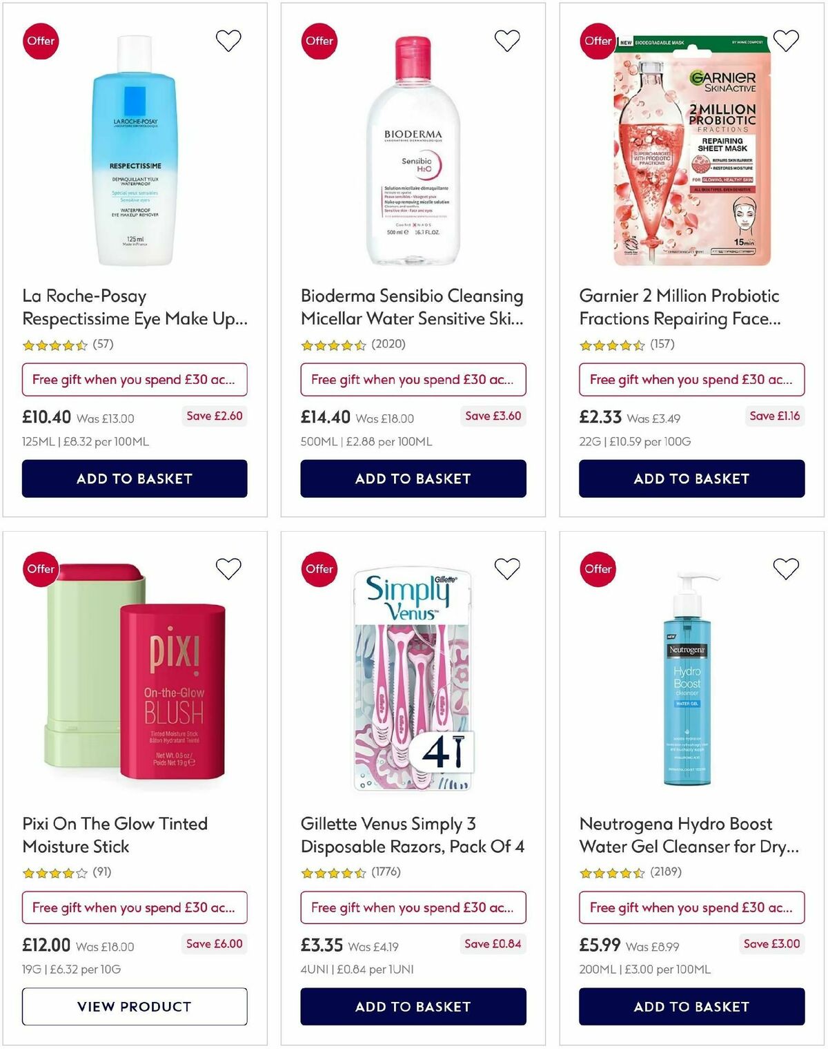 Boots Offers from 4 April