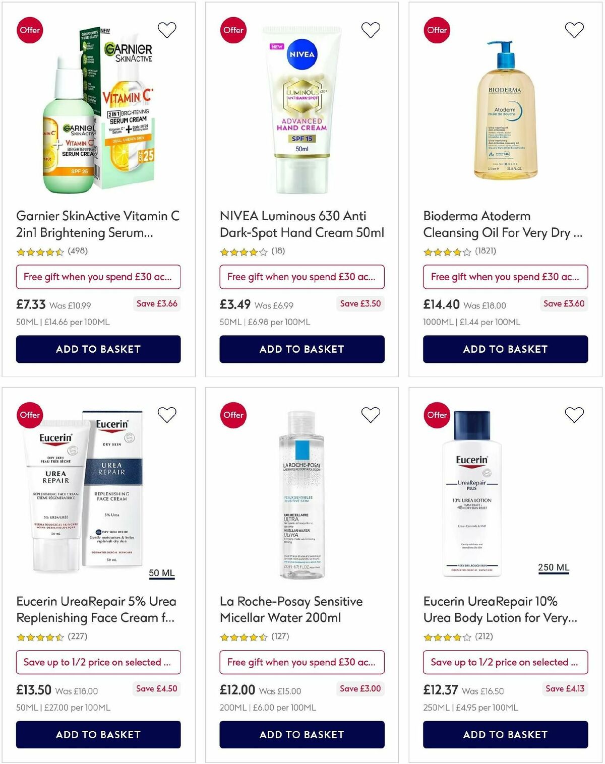 Boots Offers from 4 April