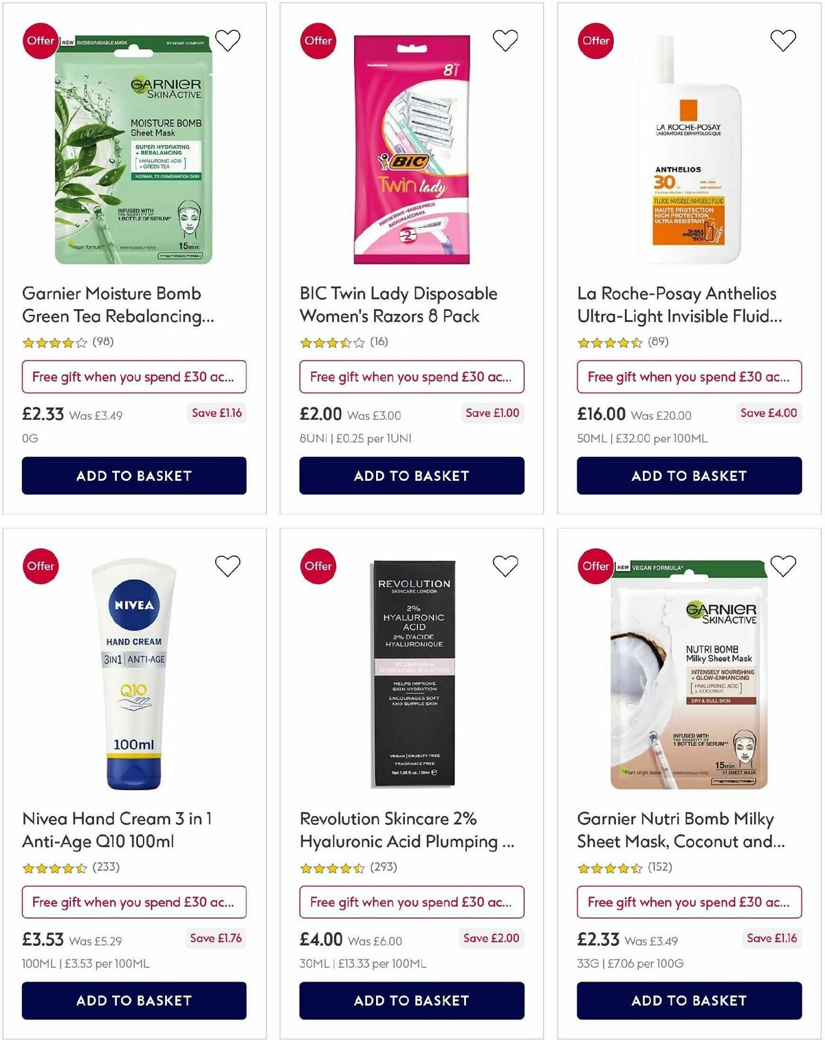 Boots Offers from 4 April