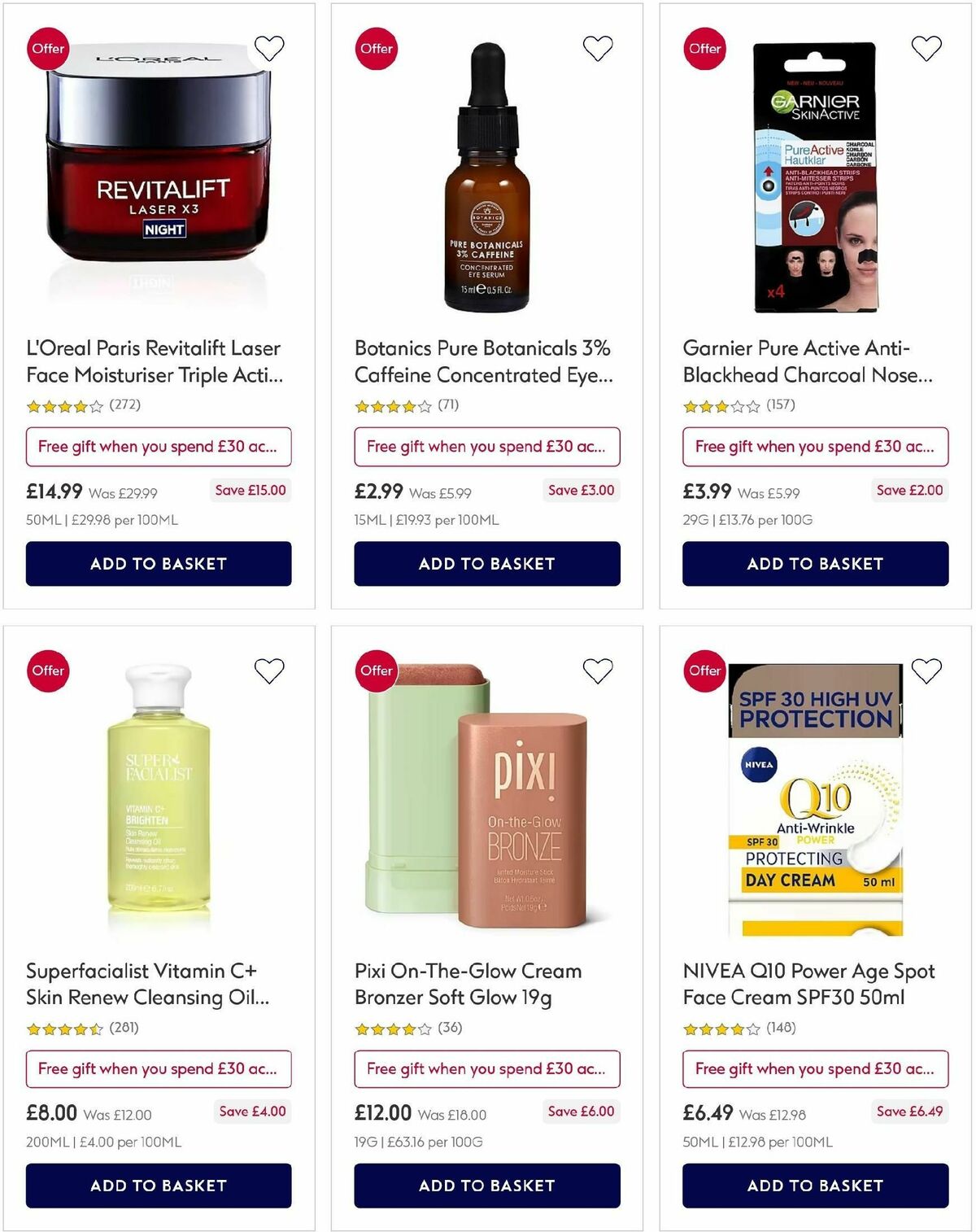 Boots Offers from 4 April