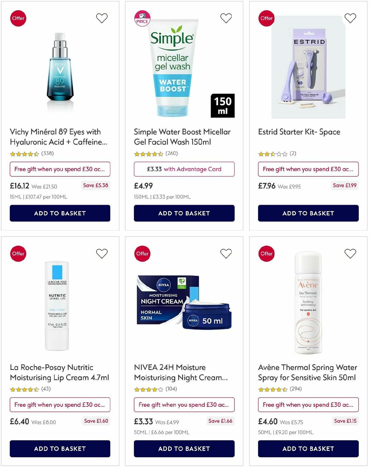 Boots Offers from 4 April