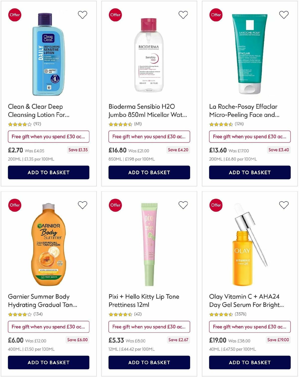 Boots Offers from 4 April