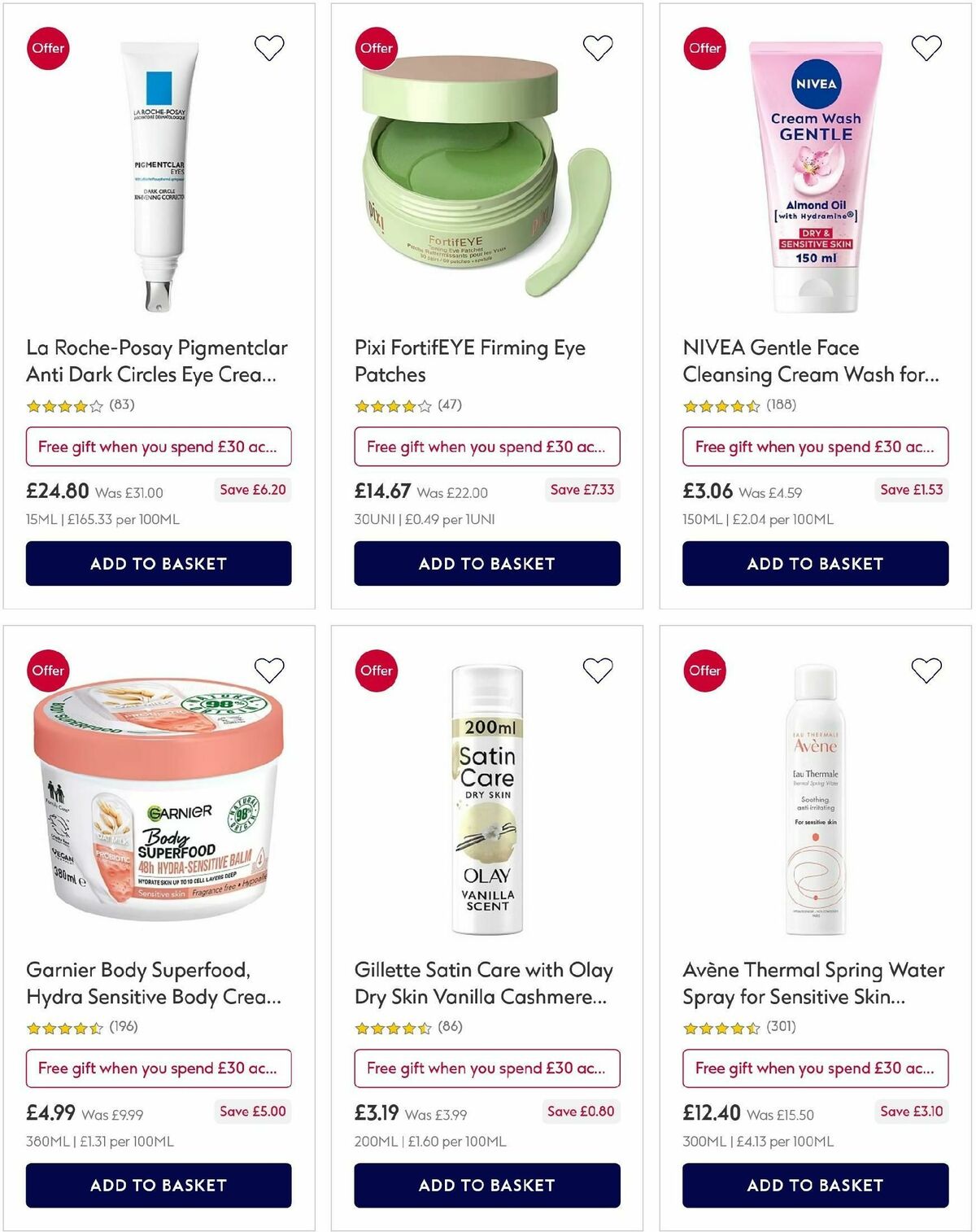 Boots Offers from 4 April