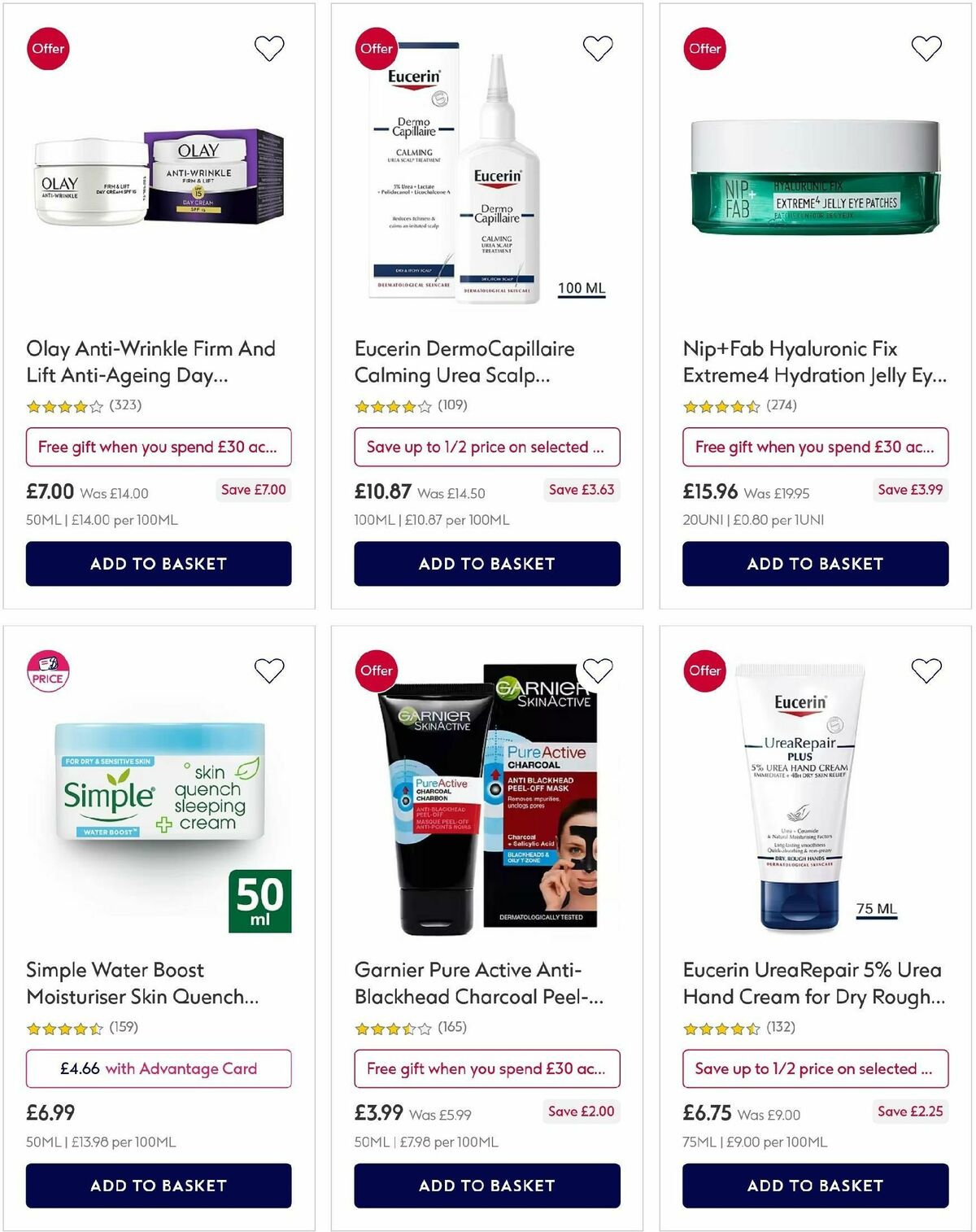 Boots Offers from 4 April