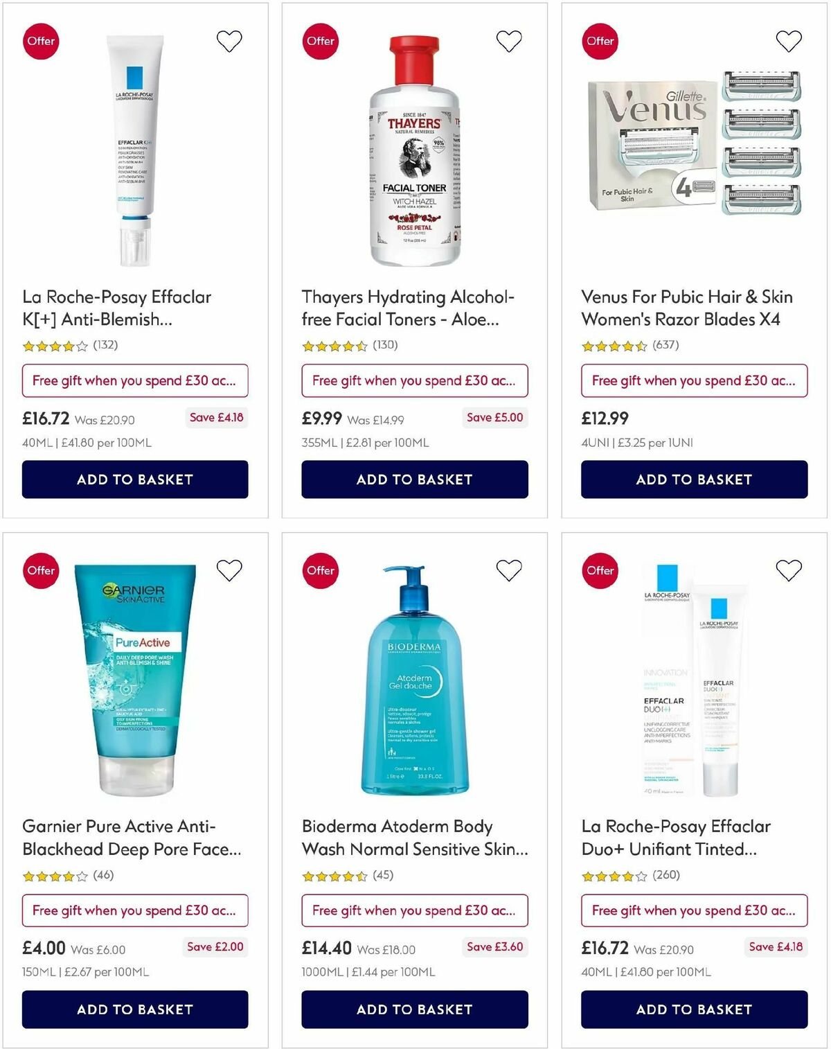 Boots Offers from 4 April