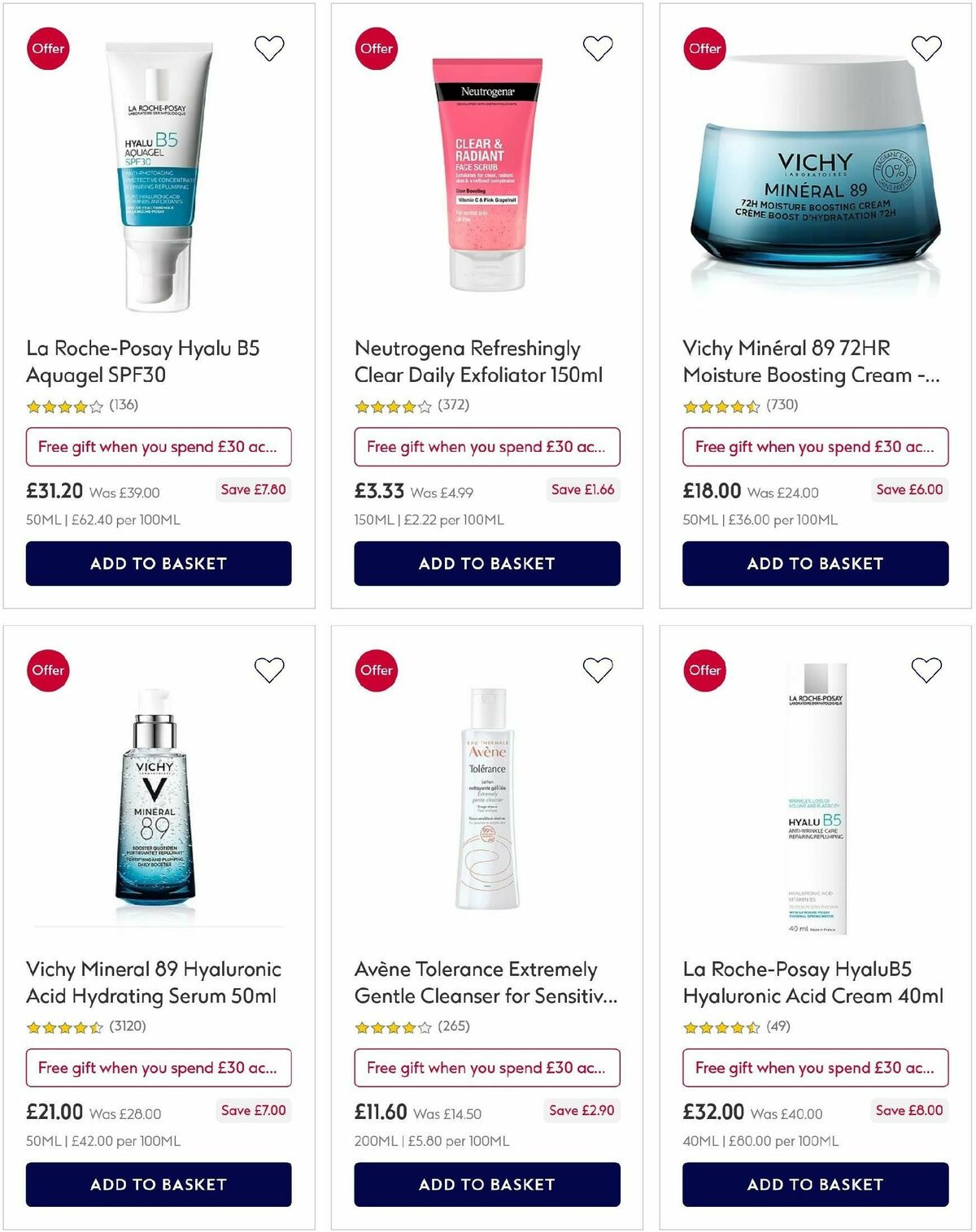 Boots Offers from 4 April