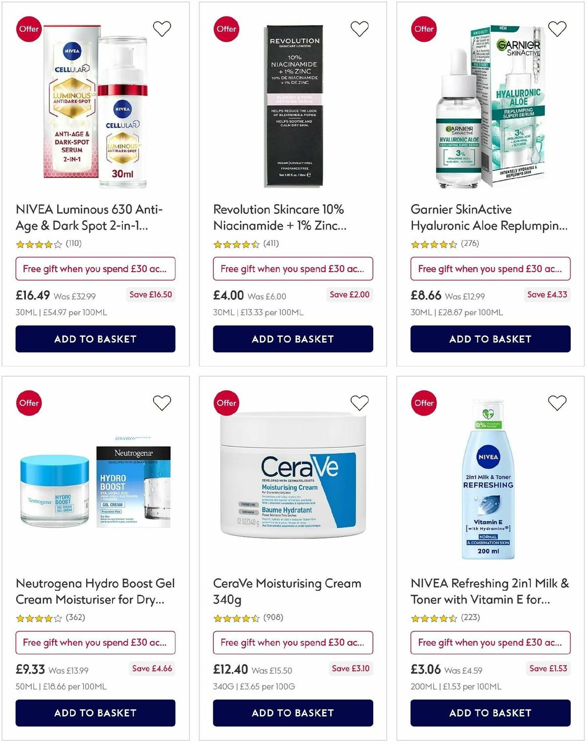Boots Offers from 4 April