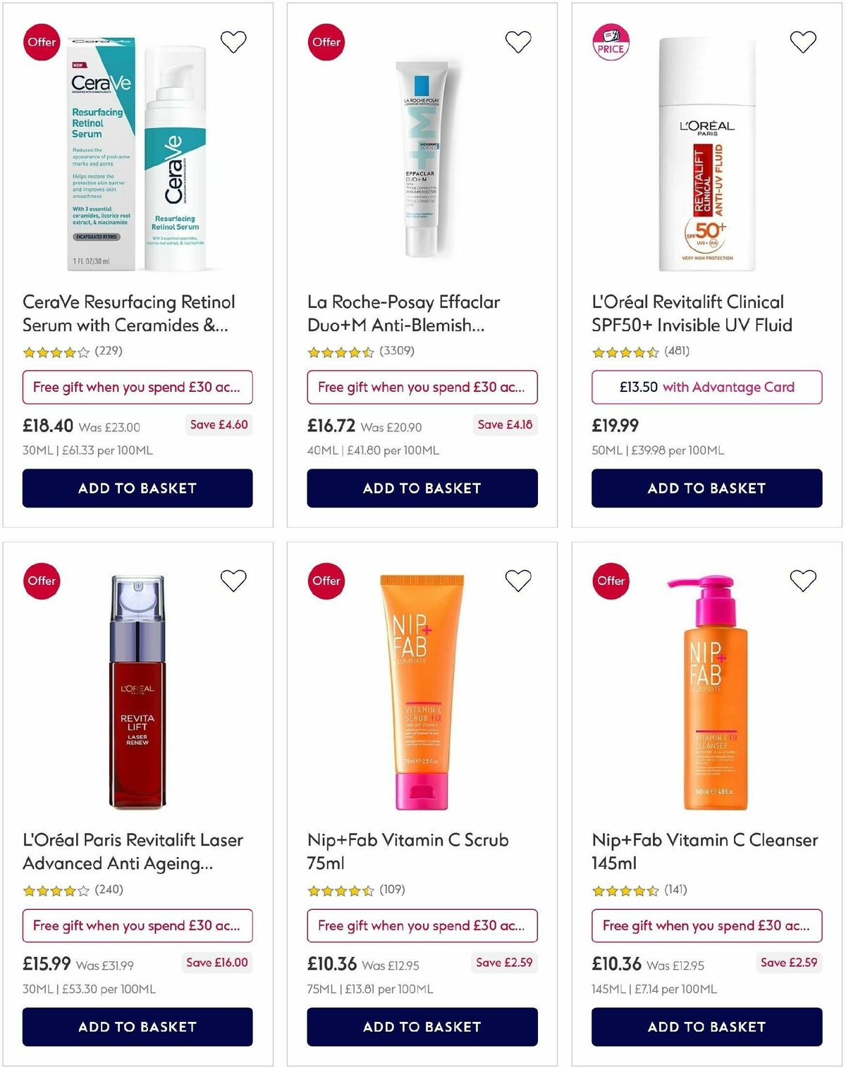 Boots Offers from 4 April