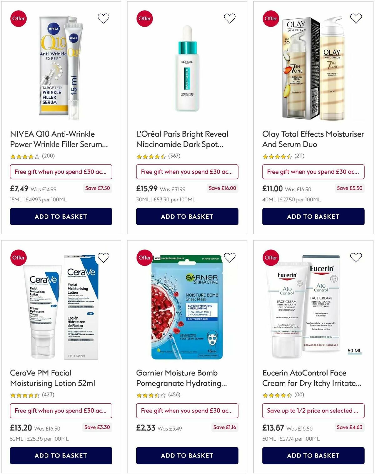 Boots Offers from 4 April