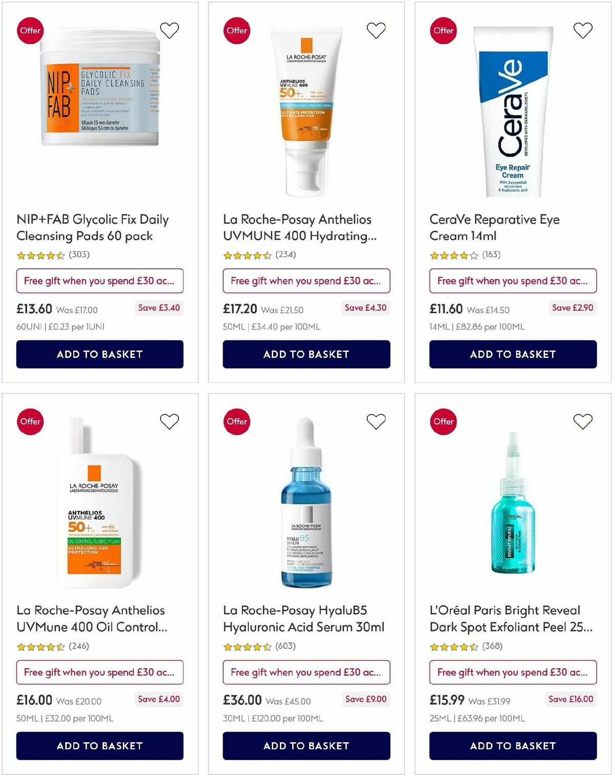 Boots Offers from 4 April