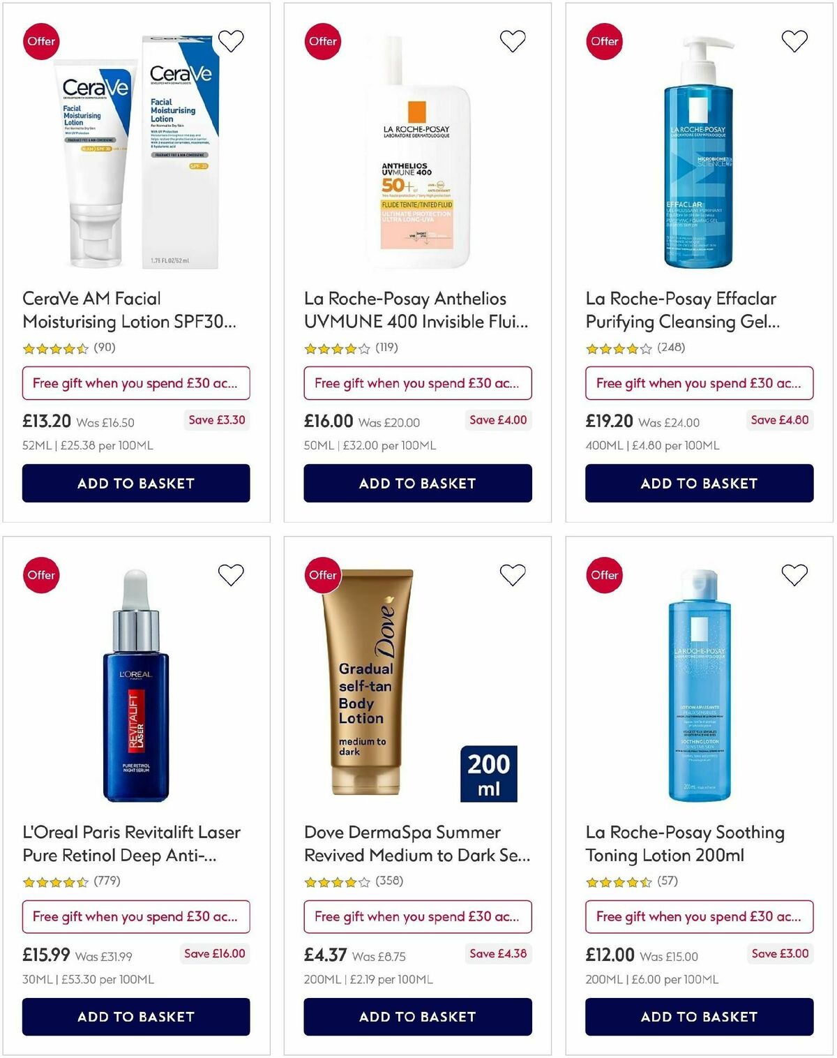 Boots Offers from 4 April