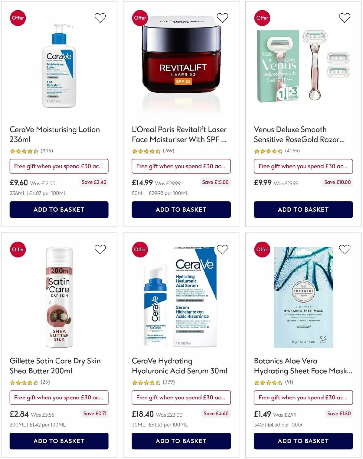 Boots Offers from 4 April