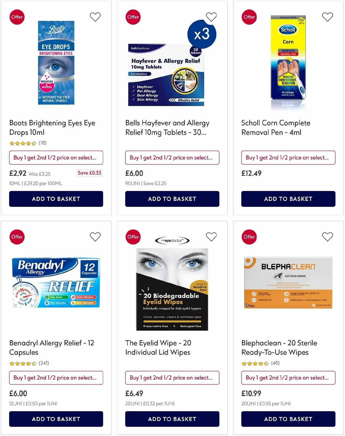 Boots Offers from 5 May