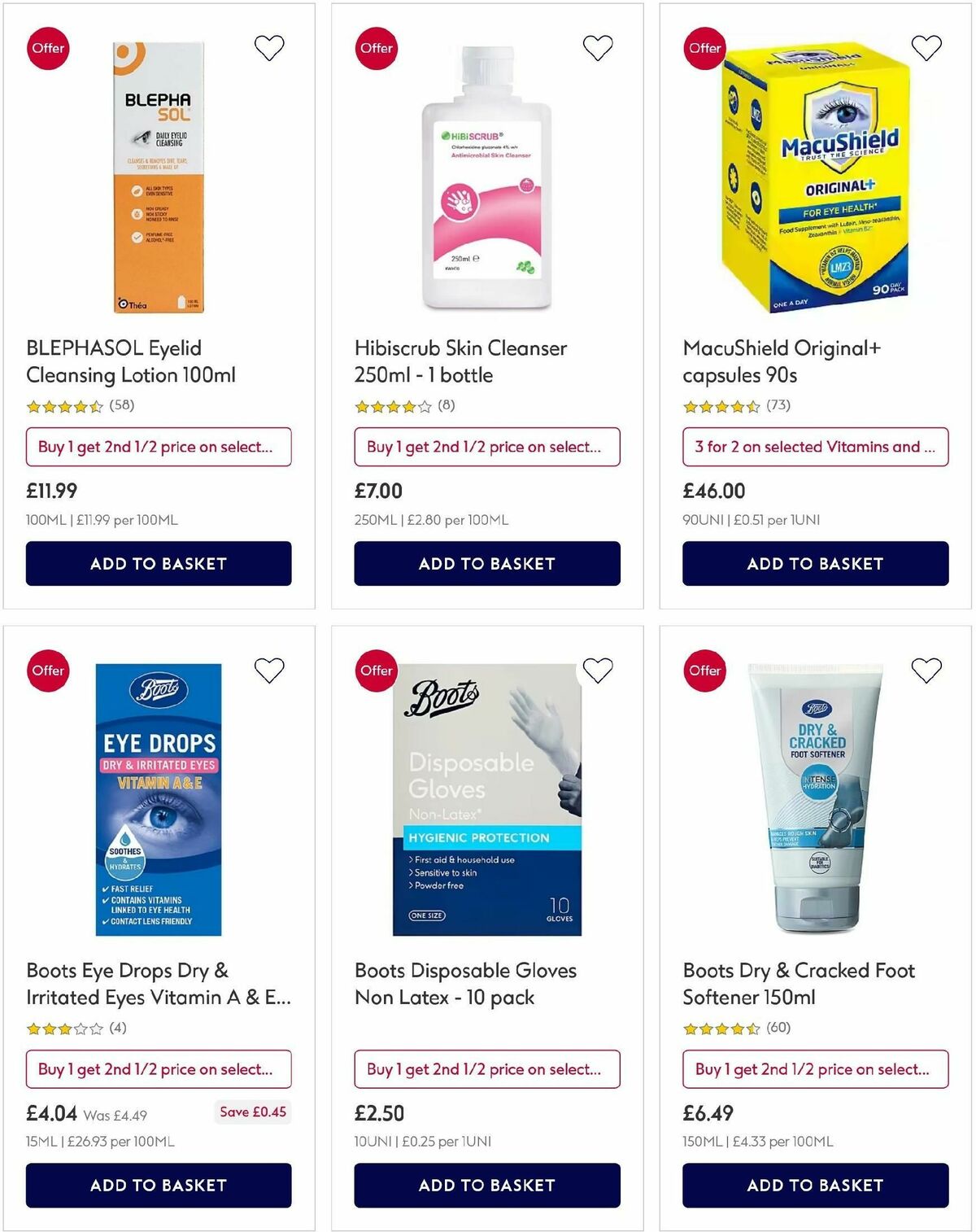 Boots Offers from 5 May