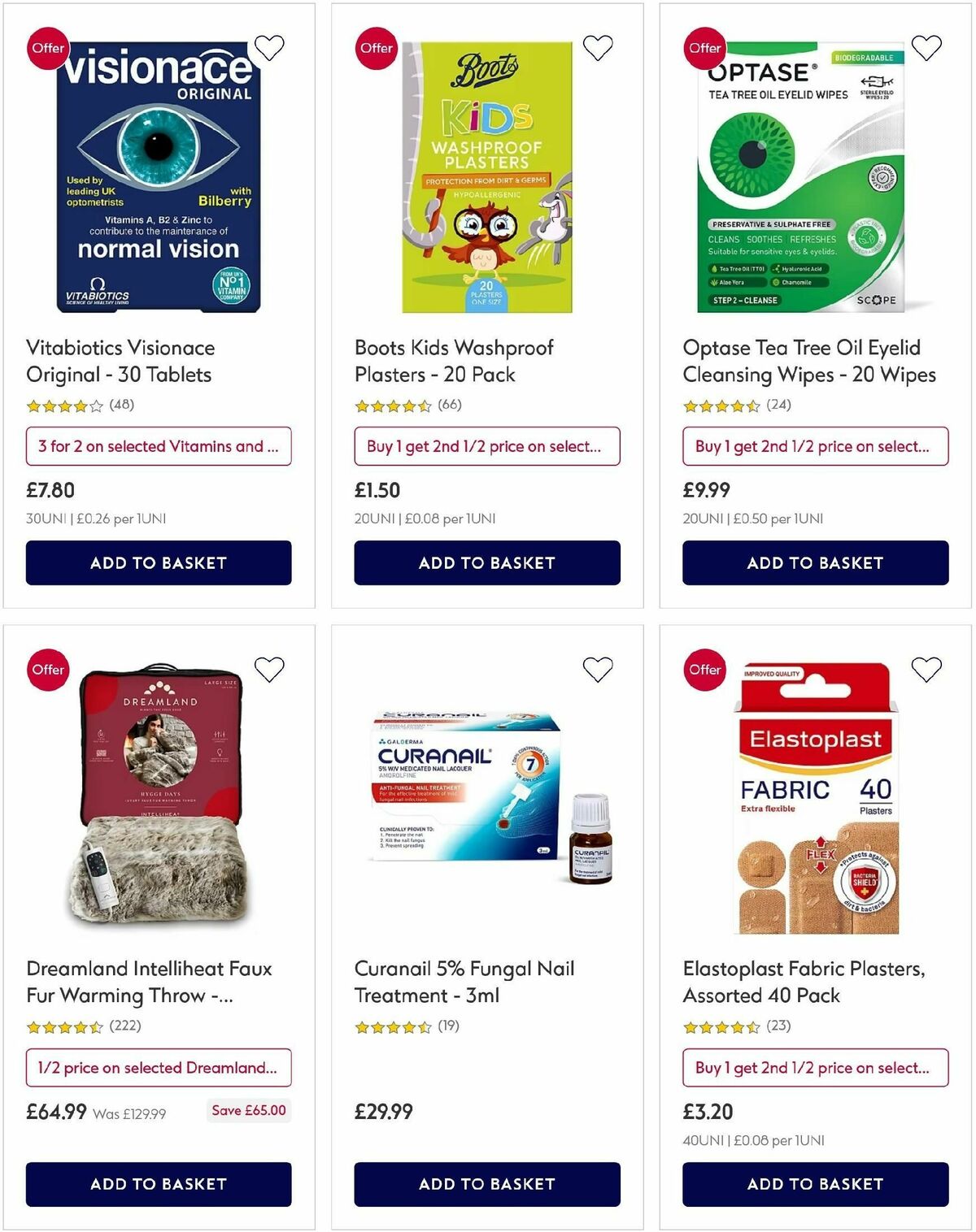 Boots Offers from 5 May