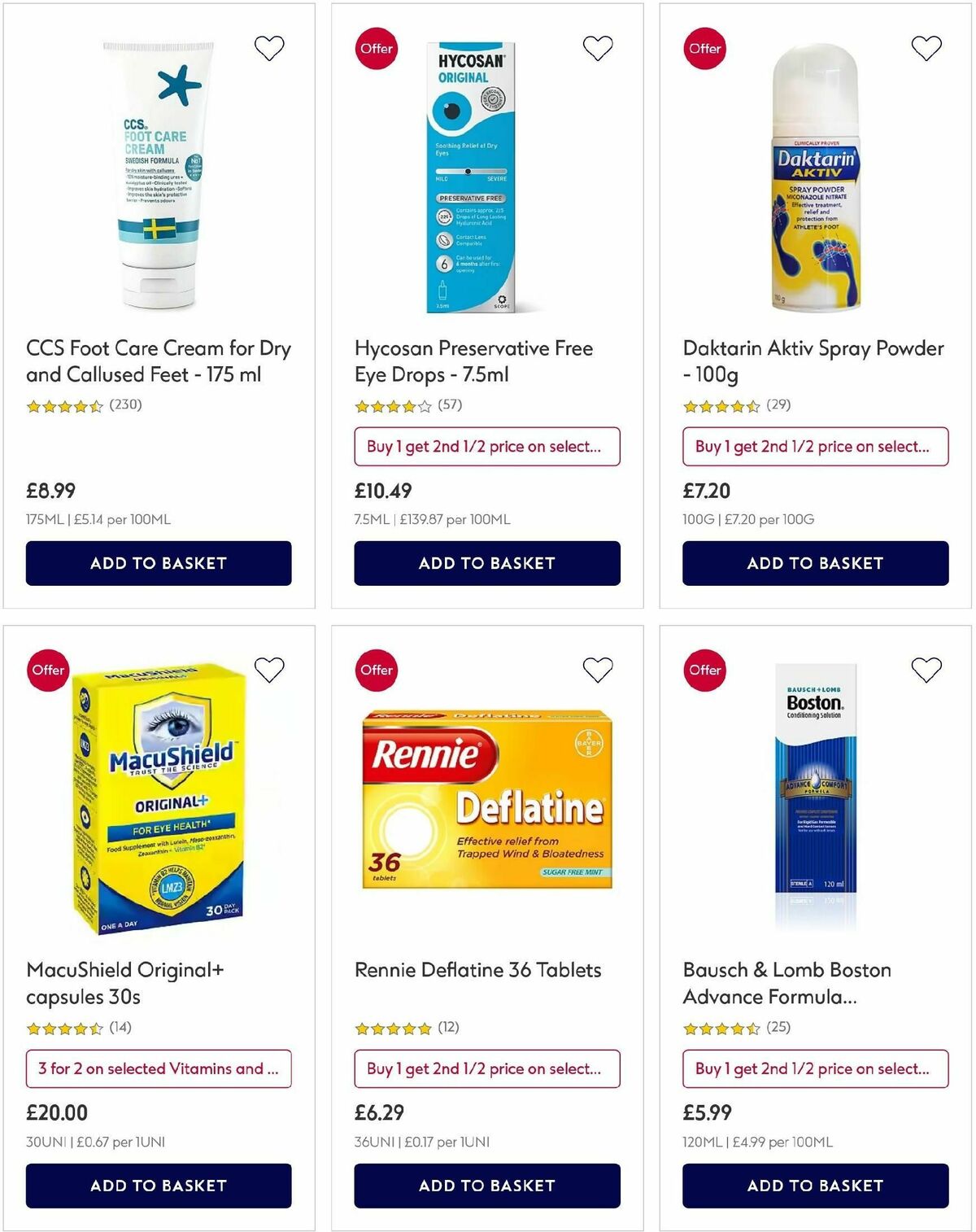 Boots Offers from 5 May