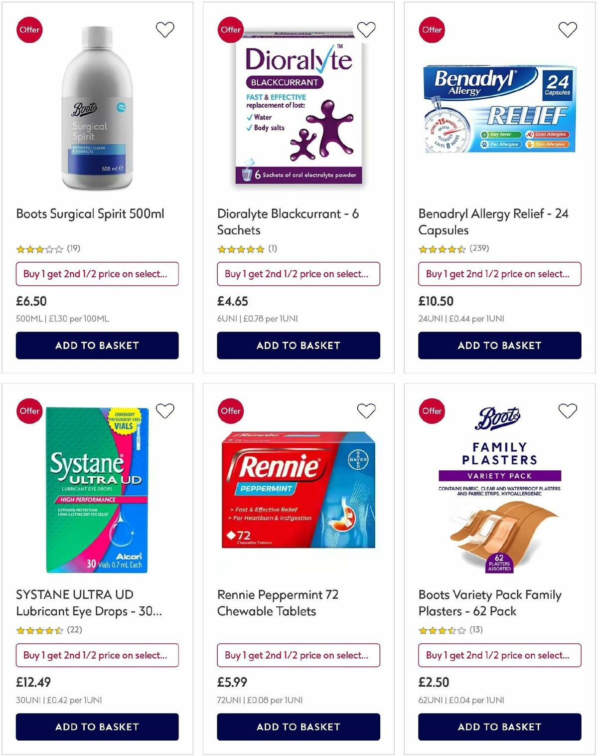 Boots Offers from 5 May