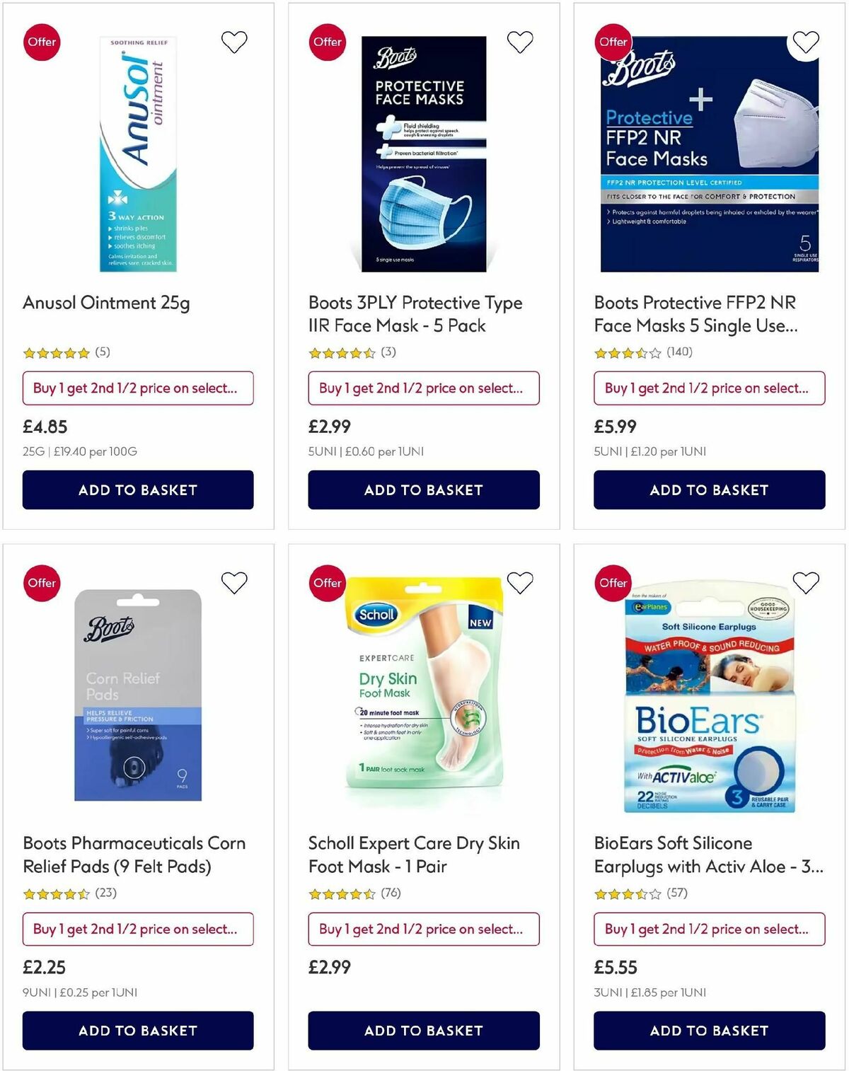 Boots Offers from 5 May