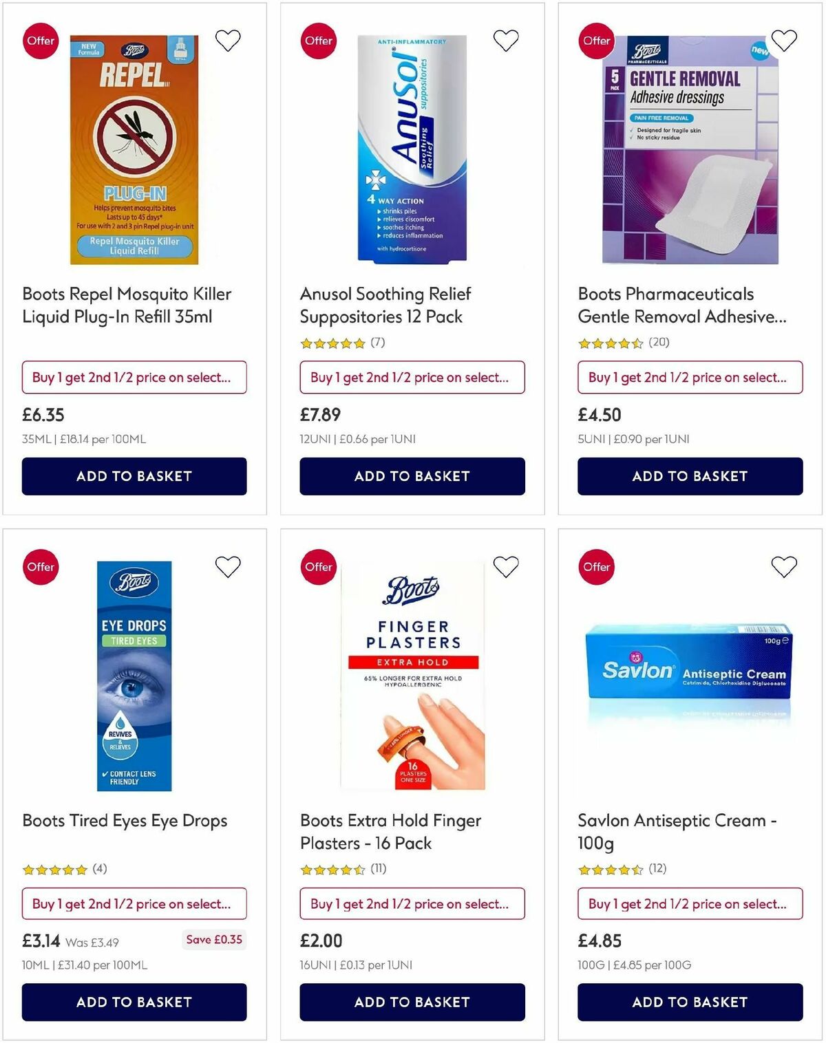 Boots Offers from 5 May