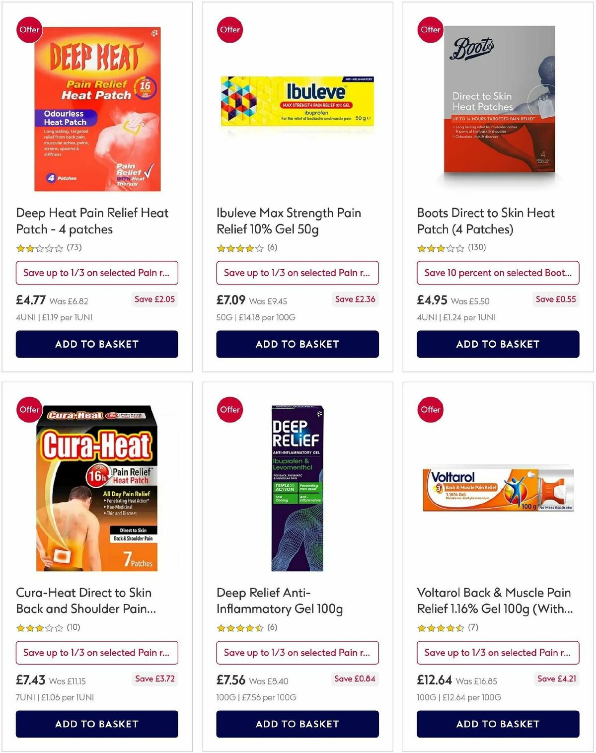 Boots Offers from 5 May