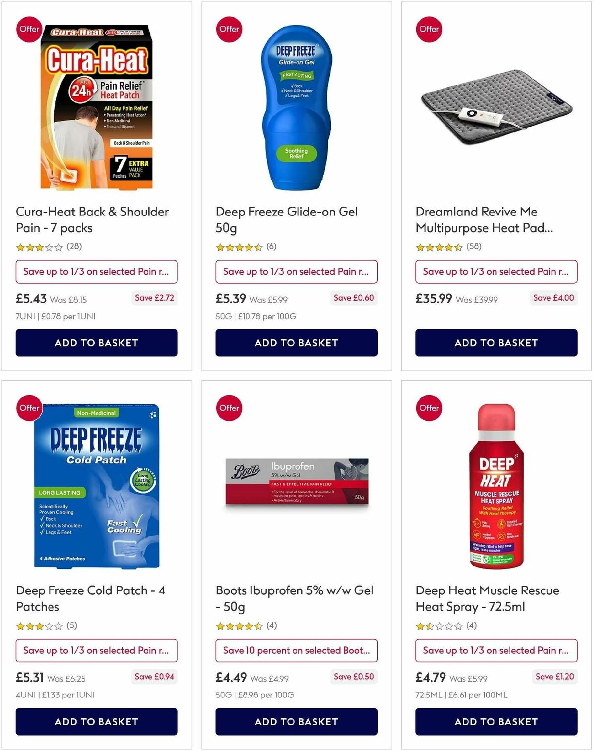 Boots Offers from 5 May